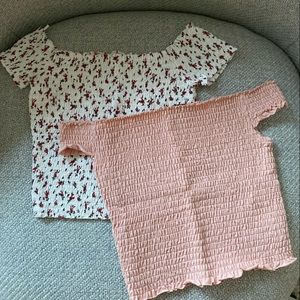 Forever 21/Garage crop tops